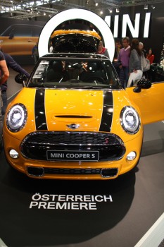 Vienna Autoshow 2014 Mini Cooper S